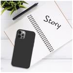 Zadní pogumovaný kryt FIXED Story pro Samsung Galaxy A23, černý