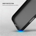 Zadní pogumovaný kryt FIXED Story pro Xiaomi 15, černý