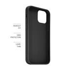 Zadní pogumovaný kryt FIXED Story pro Xiaomi Redmi 12C, černý
