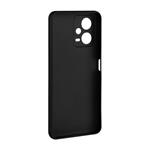 Zadní pogumovaný kryt FIXED Story pro Xiaomi Redmi Note 12 5G, černý