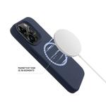 Zadný kryt FIXED MagFlow s podporou MagSafe pre Apple iPhone 14 Plus, modrý