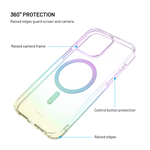 Zadný kryt FIXED MagRainbow s podporou MagSafe pre Apple iPhone 18 Pro Max/17 Pro Max, dúhový