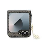 Zadný kryt Guess 4G Charm pre Samsung Galaxy Z Flip 6 Brown
