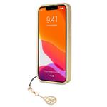 Zadný kryt Guess 4G Charms pre iPhone 13 Brown