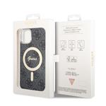 Zadný kryt Guess 4G IML MagSafe pre iPhone 13 Black