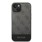 Zadný kryt Guess 4G Stripe pre iPhone 14 Grey