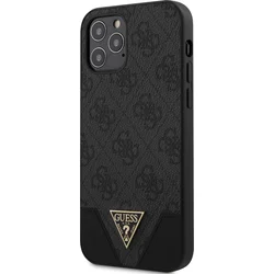 Zadný kryt Guess 4G Triangle pre iPhone 12/12 Pro 6.1 Grey