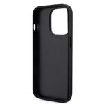 Zadný kryt Karl Lagerfeld PU Saffiano Karl and Choupette NFT pre iPhone 14 Pro Max Black