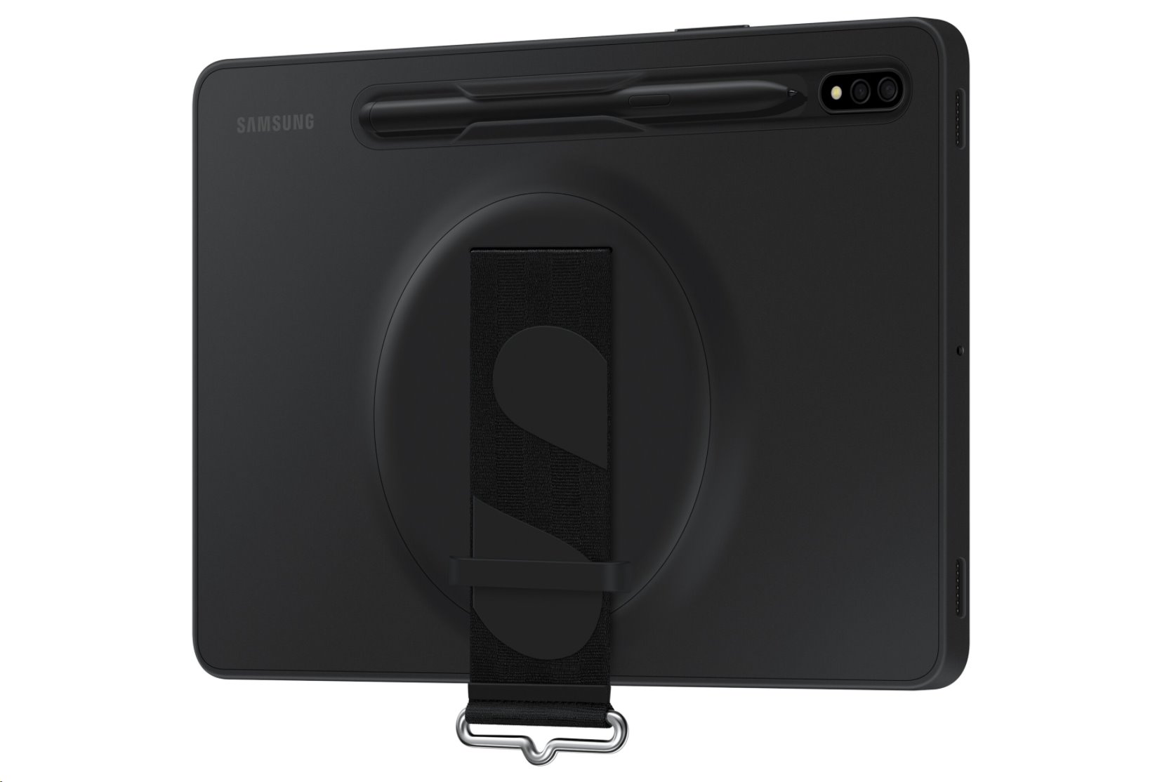 Zadný kryt Samsung s pútkom EF-GX700C pre Galaxy Tab S8 čierny