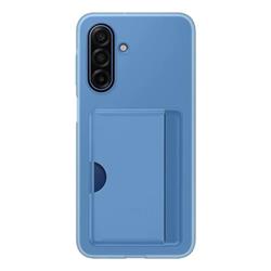 Zadný kryt Samsung s vreckom na kartu pre Galaxy A17 modrý