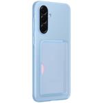 Zadný kryt Samsung s vreckom na kartu pre Galaxy A56 modrý