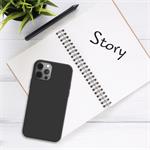 Zadný pogumovaný kryt FIXED Story pre Apple iPhone 14 Plus, čierny