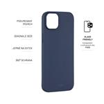 Zadný pogumovaný kryt FIXED Story pre Apple iPhone 14 Plus, modrý