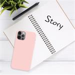Zadný pogumovaný kryt FIXED Story pre Apple iPhone 14 Plus, ružový