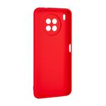 Zadný pogumovaný kryt FIXED Story pre Huawei Nova 8i, červený