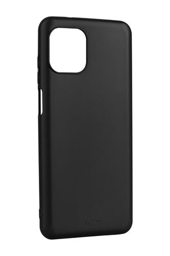 Zadný pogumovaný kryt FIXED Story pre Motorola Edge 20 Lite, čierny