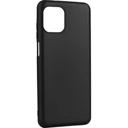 Zadný pogumovaný kryt FIXED Story pre Motorola Edge 20 Lite, čierny