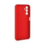 Zadný pogumovaný kryt FIXED Story pre Samsung Galaxy A14/A14 5G, červený