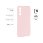 Zadný pogumovaný kryt FIXED Story pre Samsung Galaxy A14/A14 5G, ružový