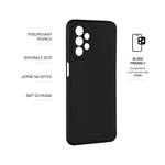 Zadný pogumovaný kryt FIXED Story pre Samsung Galaxy A23 5G, čierny
