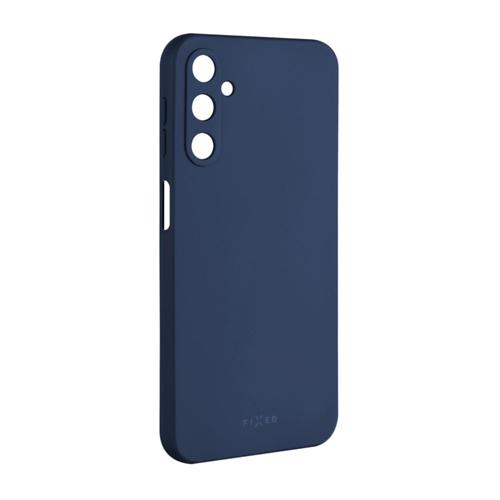 Zadný pogumovaný kryt FIXED Story pre Samsung Galaxy A24, modrý