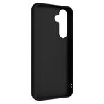 Zadný pogumovaný kryt FIXED Story pre Samsung Galaxy A35 5G, čierny