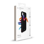 Zadný pogumovaný kryt FIXED Story pre Samsung Galaxy A72/A72 5G, čierny