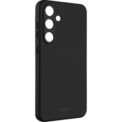 Zadný pogumovaný kryt FIXED Story pre Samsung Galaxy S24, čierny