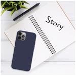 Zadný pogumovaný kryt FIXED Story pre Samsung Galaxy S24+, modrý