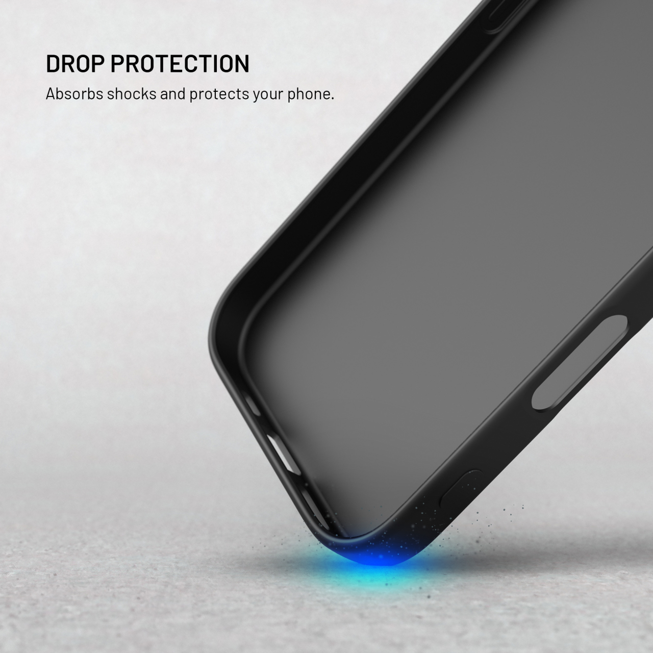 Zadný pogumovaný kryt FIXED Story pre Xiaomi 17, čierny