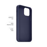 Zadný pogumovaný kryt FIXED Story pre Xiaomi Redmi Note 11, modrý