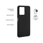 Zadný pogumovaný kryt FIXED Story pre Xiaomi Redmi Note 12, čierny