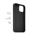 Zadný pogumovaný kryt FIXED Story pre Xiaomi Redmi Note 14 Pro 4G, čierny