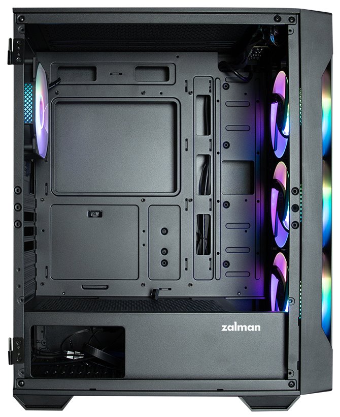 Zalman i3 Neo TG, čierna