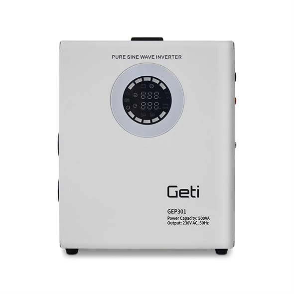 Záložný zdroj Geti GEP301A 300W na stenu (500VA)