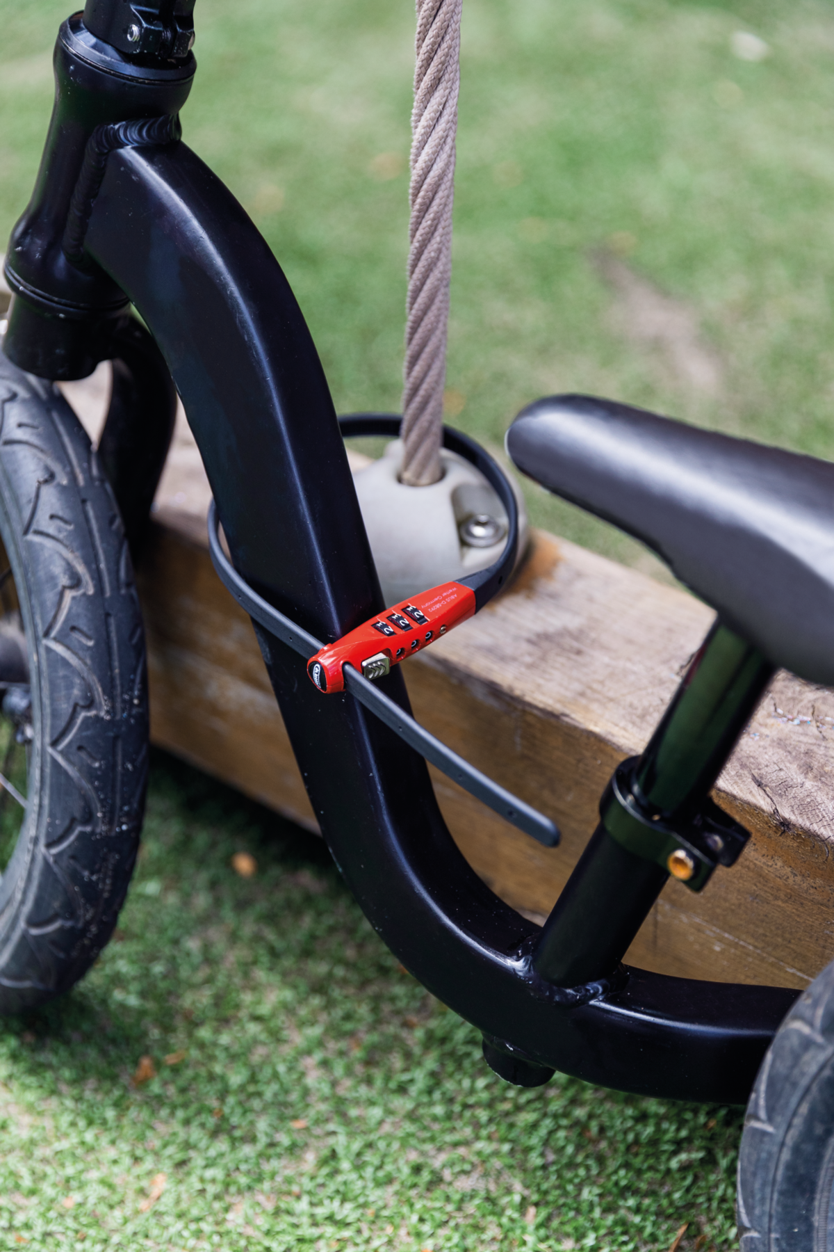 Zámek ABUS Combiflex TravelGuard - černý
