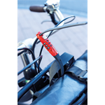 Zámok ABUS Combiflex TravelGuard - čierny