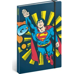 Zápisník Superman - Bang, linajkovaný, 13 × 21 cm
