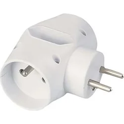 Zásuvka 220/230V 10A, 230V biela