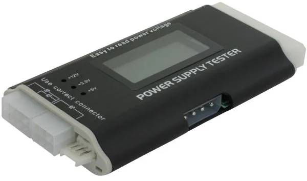 ZD Delock tester ATX zdrojov III (24-pin), LCD display (18159)