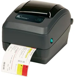 Zebra GX430T termotransfer, 300dpi, LAN/USB/RS232