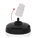 Zefal fľaša Sense Soft 80 No Mud smoke black