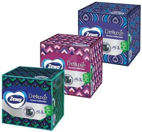 ZEWA Papírové kapesníky "Aroma Collection", třívrstvý, 60ks