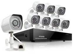 Zmodo ZP-NE18-S 720p Kit 8CH kamerový systém + 8x720p ZP-IBH15-S1 kamera