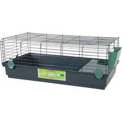 Zolux Klietka pre hlodavce EHOP 100cm sivá/zelená s vybavením