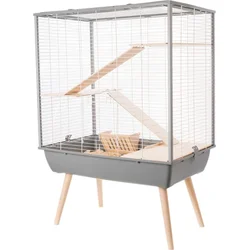 Zolux Klietka pre hlodavce NEO Cosy sivá