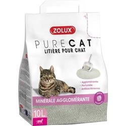 Zolux Podestýlka PURECAT antibacterial scent clump 10l