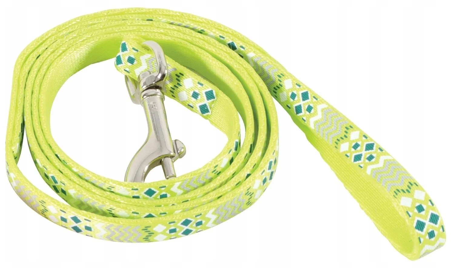 Zolux Vodítko pro kočky ETHNIC nylon zelené 1m