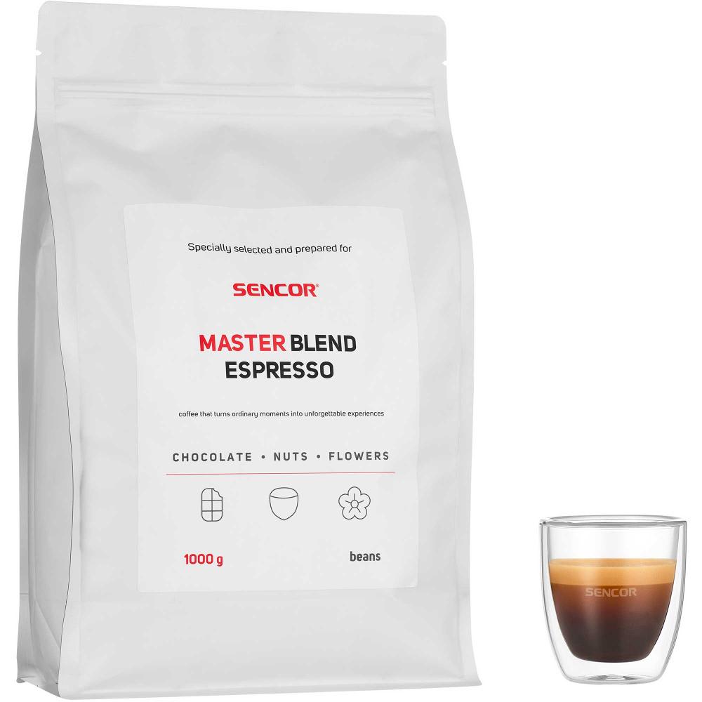 Zrnková káva Sencor Master Blend Espresso 1kg