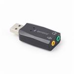 Zvuková karta Gembird USB Virtus Plus
